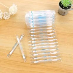 100 Pcs Disposable Alcohol Cotton Sticks